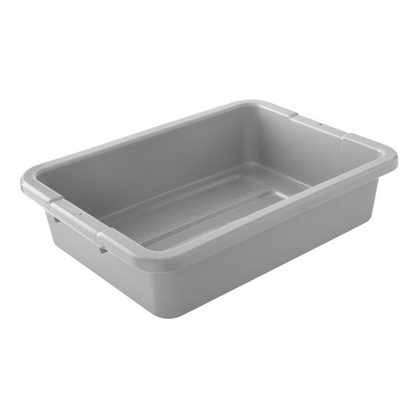 5" Grey Tote Box