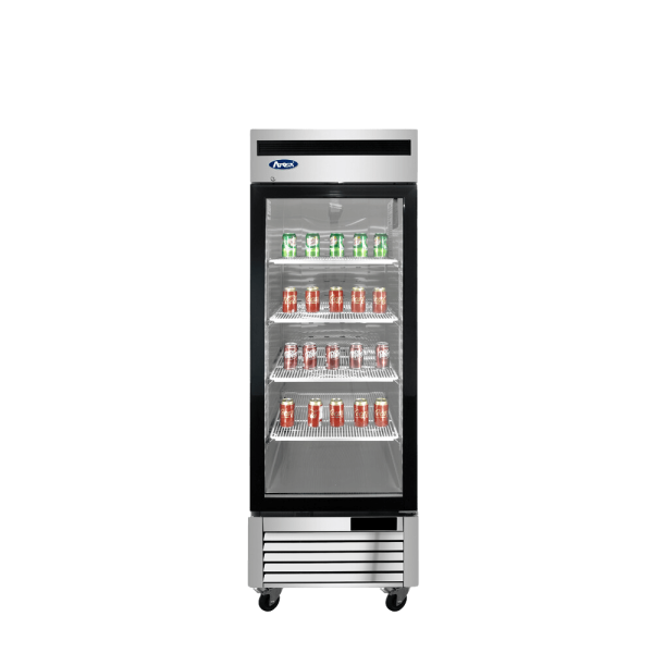 Single Door Glass Freezer