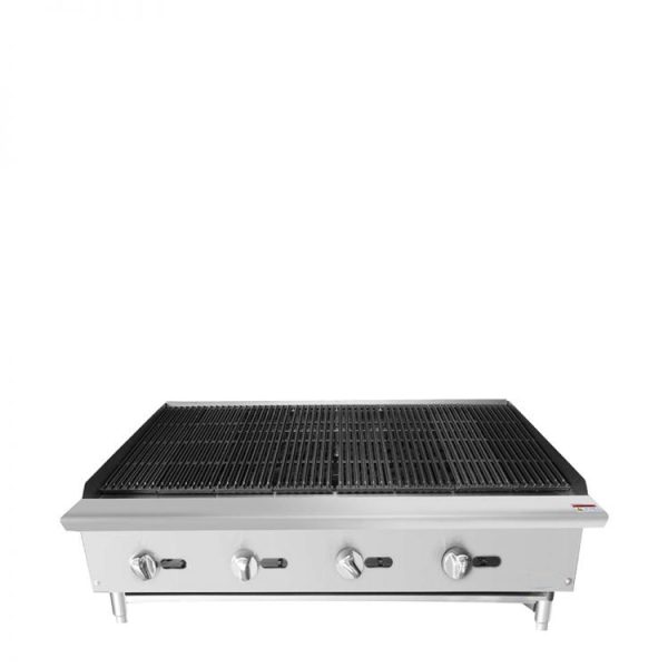 48" Heavy Duty Countertop Charbroiler - 140,000 BTU