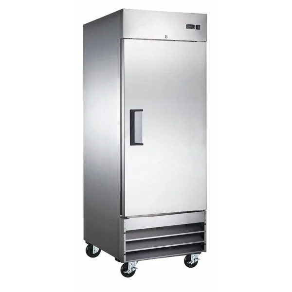 Single Stainless Reach-in Fridge