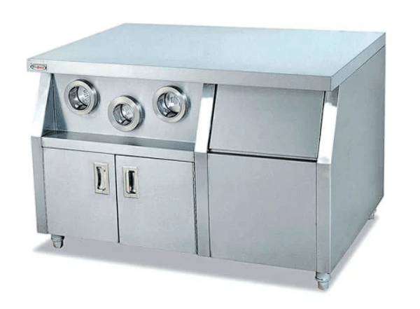 Stainless Steel Worktable w/ Cup Dispenser