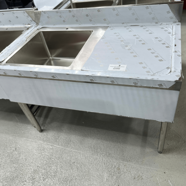 Heavy Duty Single Sink with Drainboard